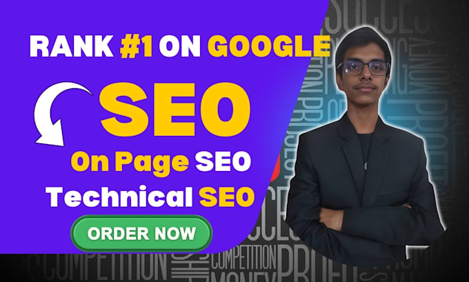 Gig Preview - Do on page and technical SEO, website audit and optimize