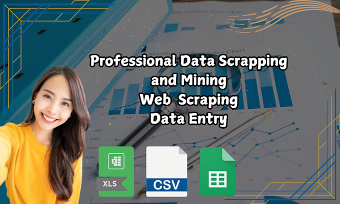 Gig Preview - Do data mining, web scraping, data extraction, web crawling and data collection