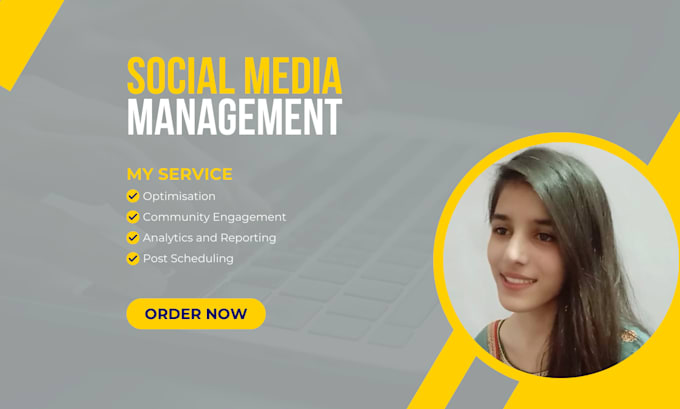 Gig Preview - Do manage social media marketing and meta ads management