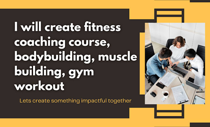 Bestseller - create fitness coaching course, bodybuilding, muscle building, gym workout