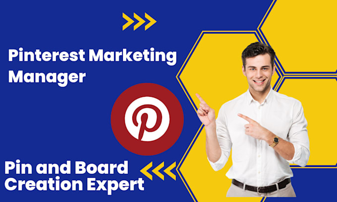 Gig Preview - Be your pinterest marketing manager and pins, boards creation expert