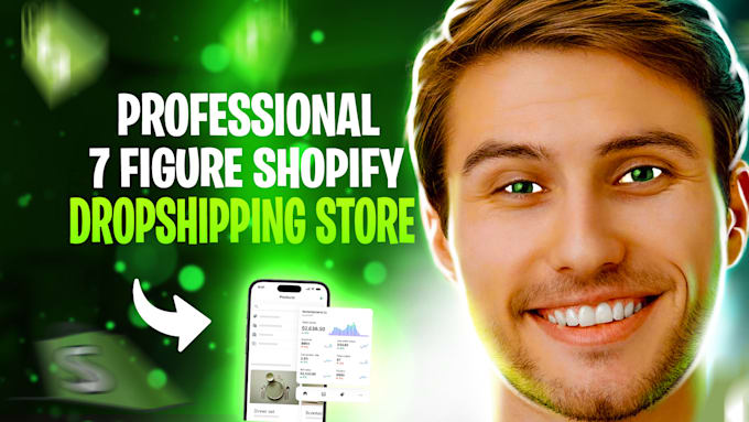 Gig Preview - Build shopify website for passive income success