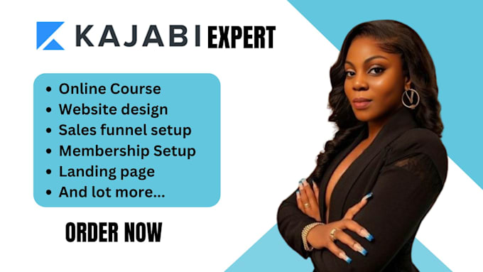 Gig Preview - Setup kajabi website, kajabi online course, kajabi landing page, kajabi expert