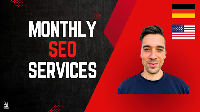 Gig Preview - Optimise your website and work on your monthly seo