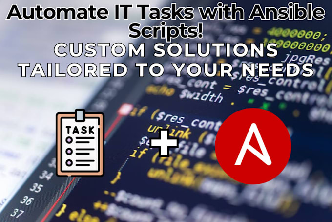 Gig Preview - Create ansible scripts to automate your IT tasks