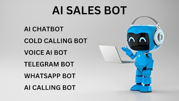 Bestseller - build ai sales bot, cold calling bot, voice ai bot, telegram bot, whatsapp bot