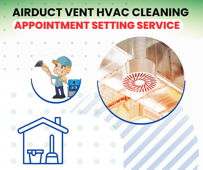 Gig Preview - Set air duct vent hvac cleaning appointments