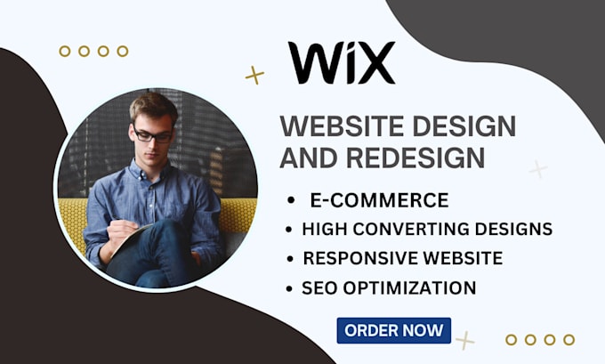 Gig Preview - Wix studio website wix design wix ecommerce website redesign wix website design