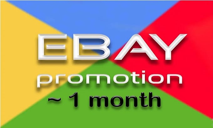 Gig Preview - Do ebay store promotion to increase ebay sales and traffic