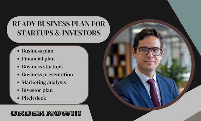 Gig Preview - Write a business plan with a financial plan for startups and investors