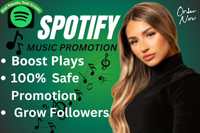 Gig Preview - Promote your spotify music to boost plays and followers