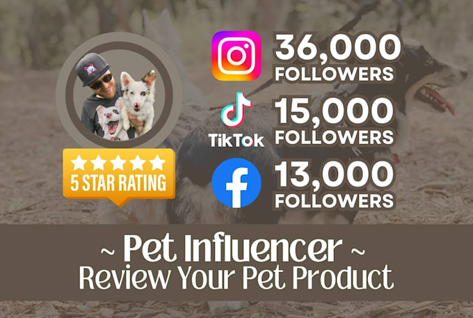 Bestseller - review pet products as a social media influencer, dogs, cats