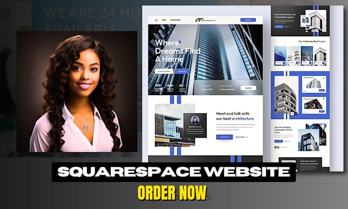 Gig Preview - Be your squarespace design expert, editor, build modern squarspace website