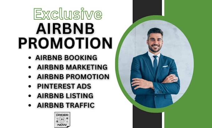 Gig Preview - Do airbnb promotion, booking , vrbo , airbnb website airbnb listing