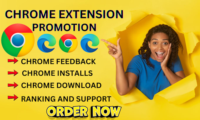 Bestseller - do chrome extension promotion for installs and reviews