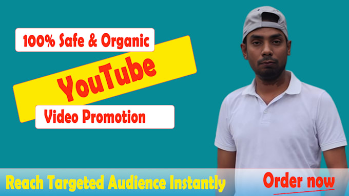 Gig Preview - Do organic video promotion targeting real audience