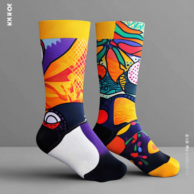 Gig Preview - Create unique socks design and custom socks design