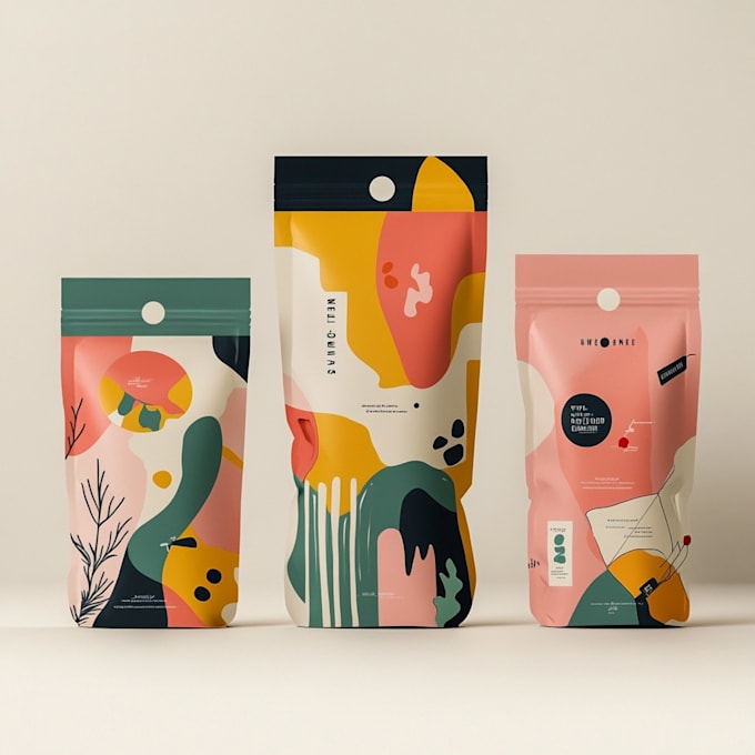 Gig Preview - Design minimalistic modern cosmetic packaging and labels