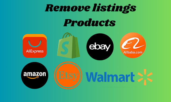 Gig Preview - Report copyright listing products from,ebay,etsy,shopify, walmart,amazon,by dmca