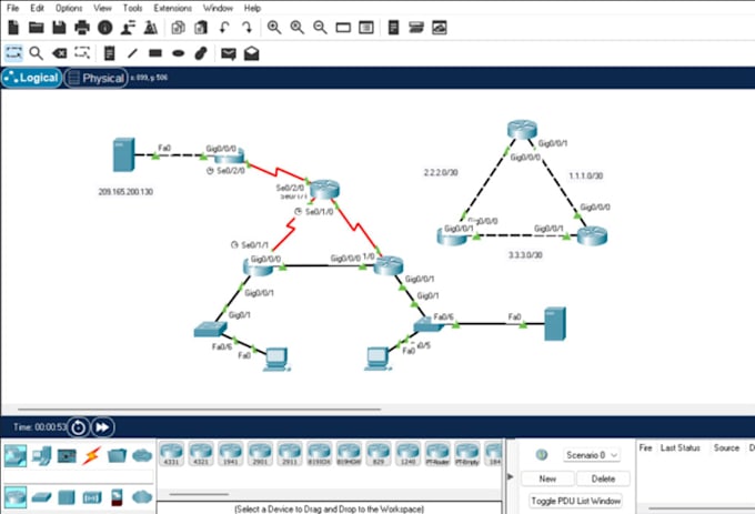 Gig Preview - Do cisco packet tracer ccna,ccnp and networking related tasks