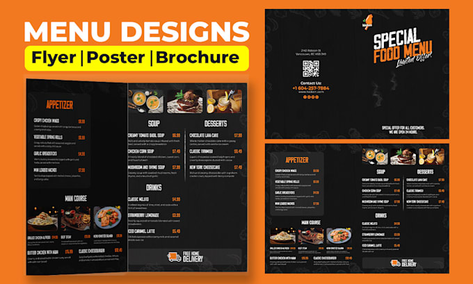 Bestseller - design menu card and TV menu