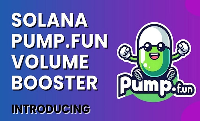 Gig Preview - Boost your token project with the pumpfun bot, solana volume bot