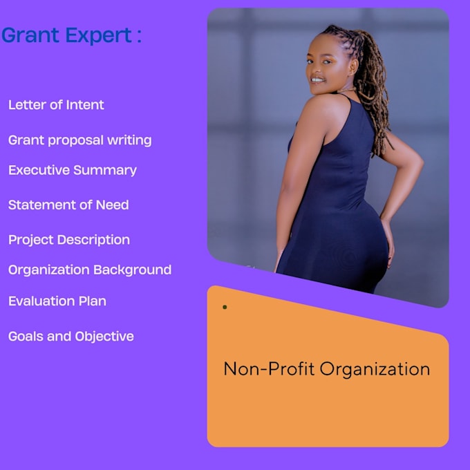 Gig Preview - Do grant writing, research grants, grant application, and grant proposal