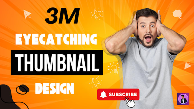 Bestseller - eye catching youtube thumbnail design to boost your views