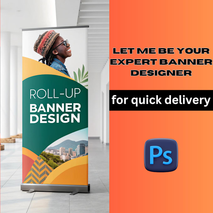 Gig Preview - Design roll up, retractable, pull up banner for your event