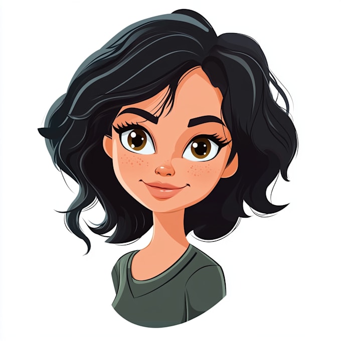 Gig Preview - Create cartoon character or avatar in vectors