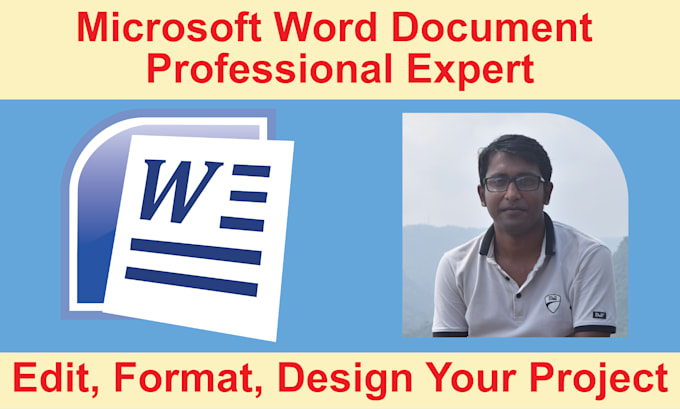 Gig Preview - Edit, format, and design microsoft word documents