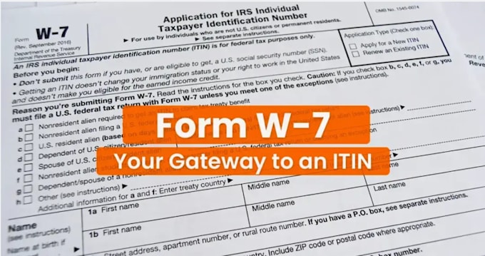 Gig Preview - Get your itin and prepare your tax return as a caa