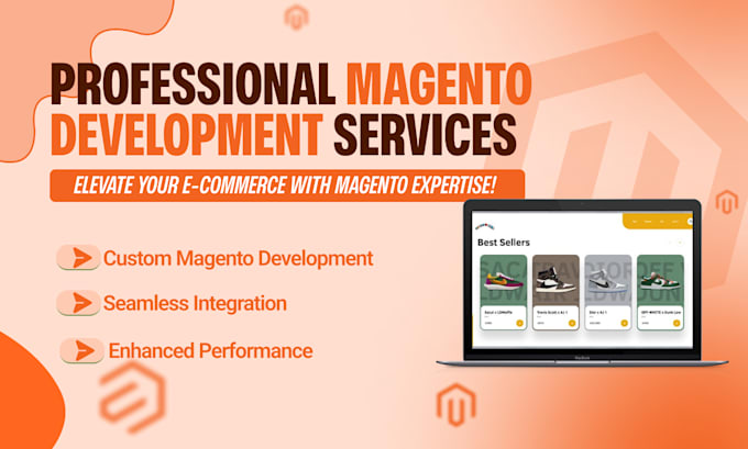 Gig Preview - Our agency will deliver expert magento development services