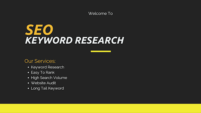 Bestseller - do a manual SEO keyword research to boost your website ranking