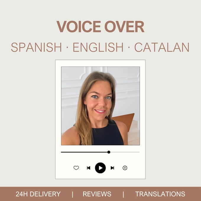 Bestseller - record a professional catalan voice over