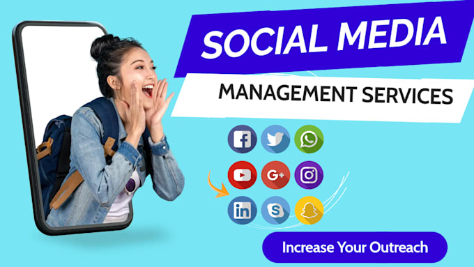 Gig Preview - Be your social media manager, content creator and analyst