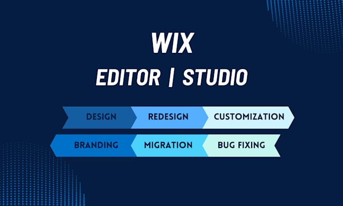 Gig Preview - Design modern wix studio websites and provide professional wix redesign services