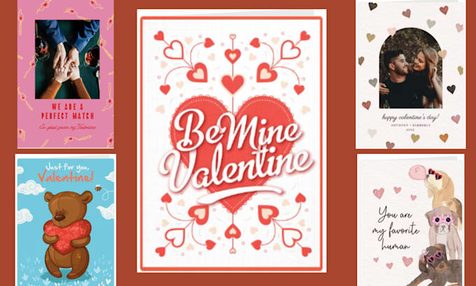 Gig Preview - Design valentine day invitation valentine greeting card