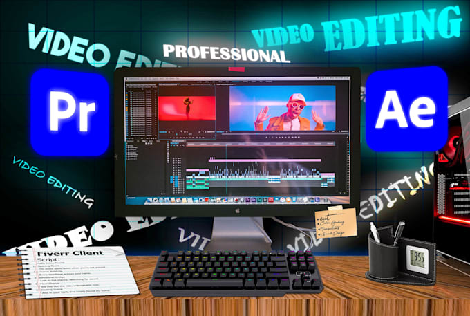 Gig Preview - Do faceless youtube video editing in adobe premiere pro