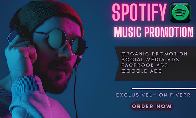 Gig Preview - Promote spotify music using spotify ads studio facebook or google ads