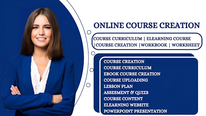 Gig Preview - Create online course content, curriculum, elearning course workbook on thinkific