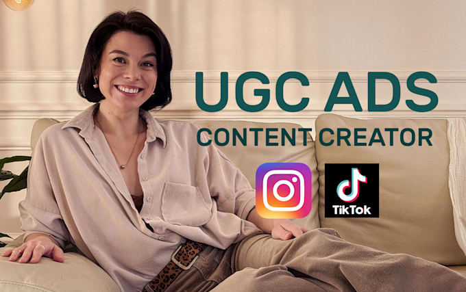 Gig Preview - Create french ugc ads for your tiktok and instagram