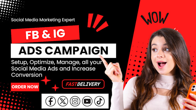 Gig Preview - Run highly targeted facebook ads to boost sales and increase conversions