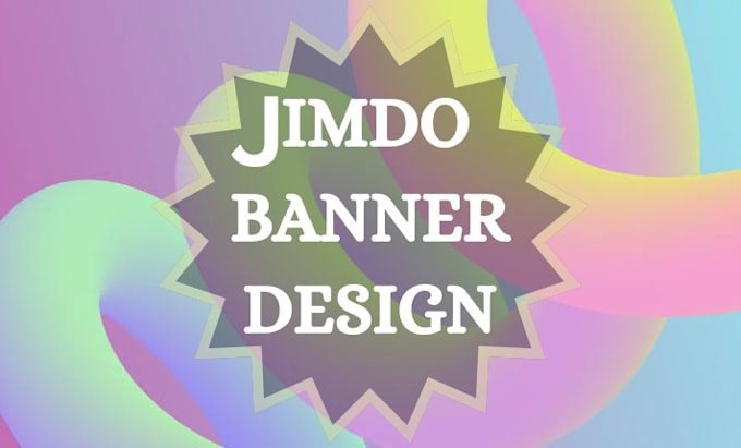 Bestseller - design or redesign professional jimdo banner that will fit your website