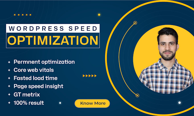 Gig Preview - Do wordpress speed optimization