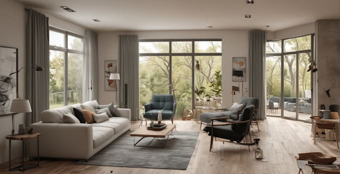 Bestseller - make interior architecture rendering on unreal engine 5