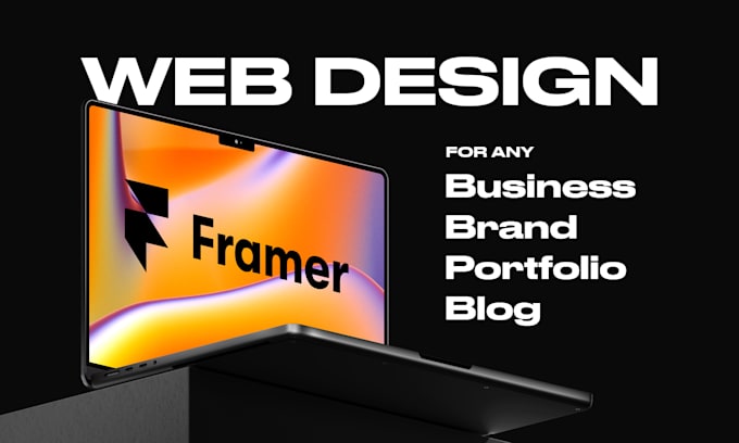 Gig Preview - Design or redesign framer website, framer web design and development