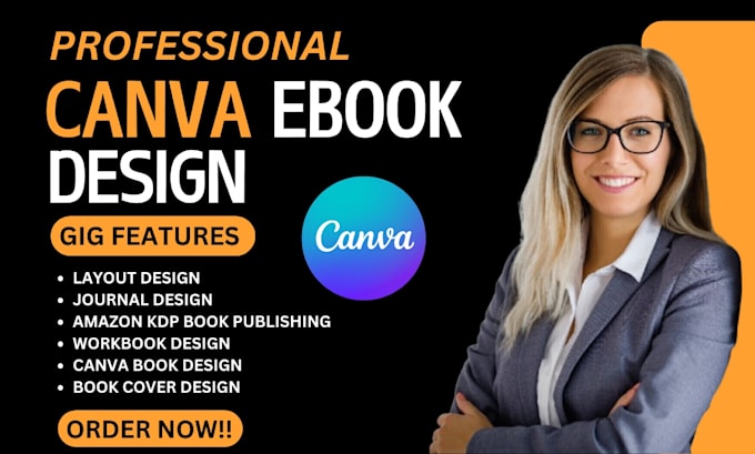 Gig Preview - Do workbook design, canva ebook design layout design book formatting amazon kdp