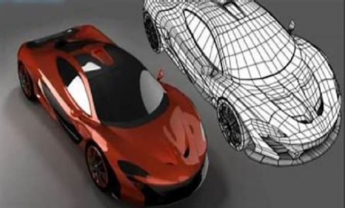 Gig Preview - 3d car modelling, vehicle, truck, car modelling, 3d rendering, 3d car model