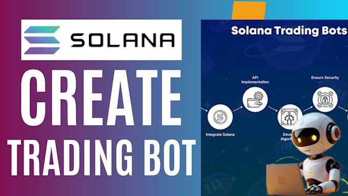 Gig Preview - Create solana trading bot, etoro bot, stock ai bot with high roi